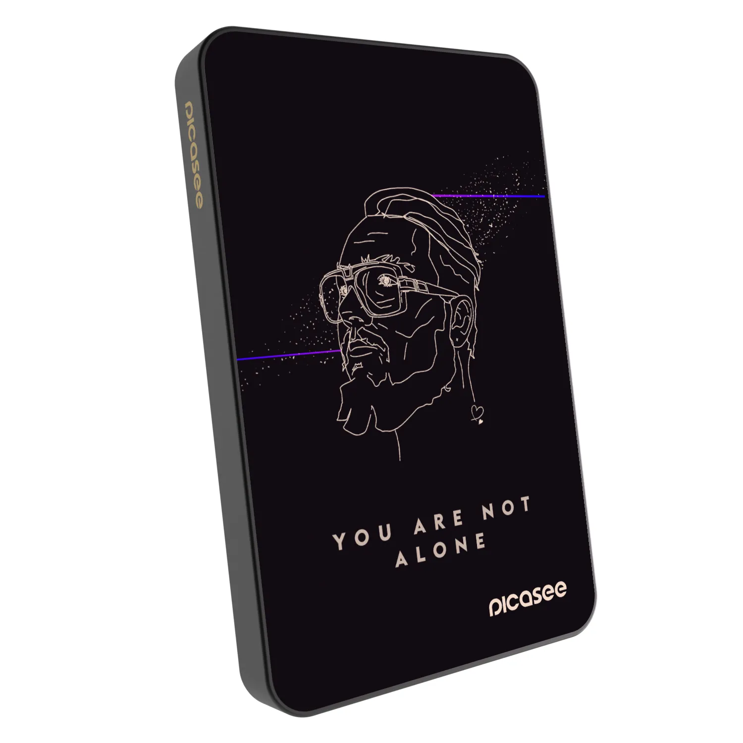 Picasee Powerbanka s MagSafe 5 000 mAh Šedá - You are not alone