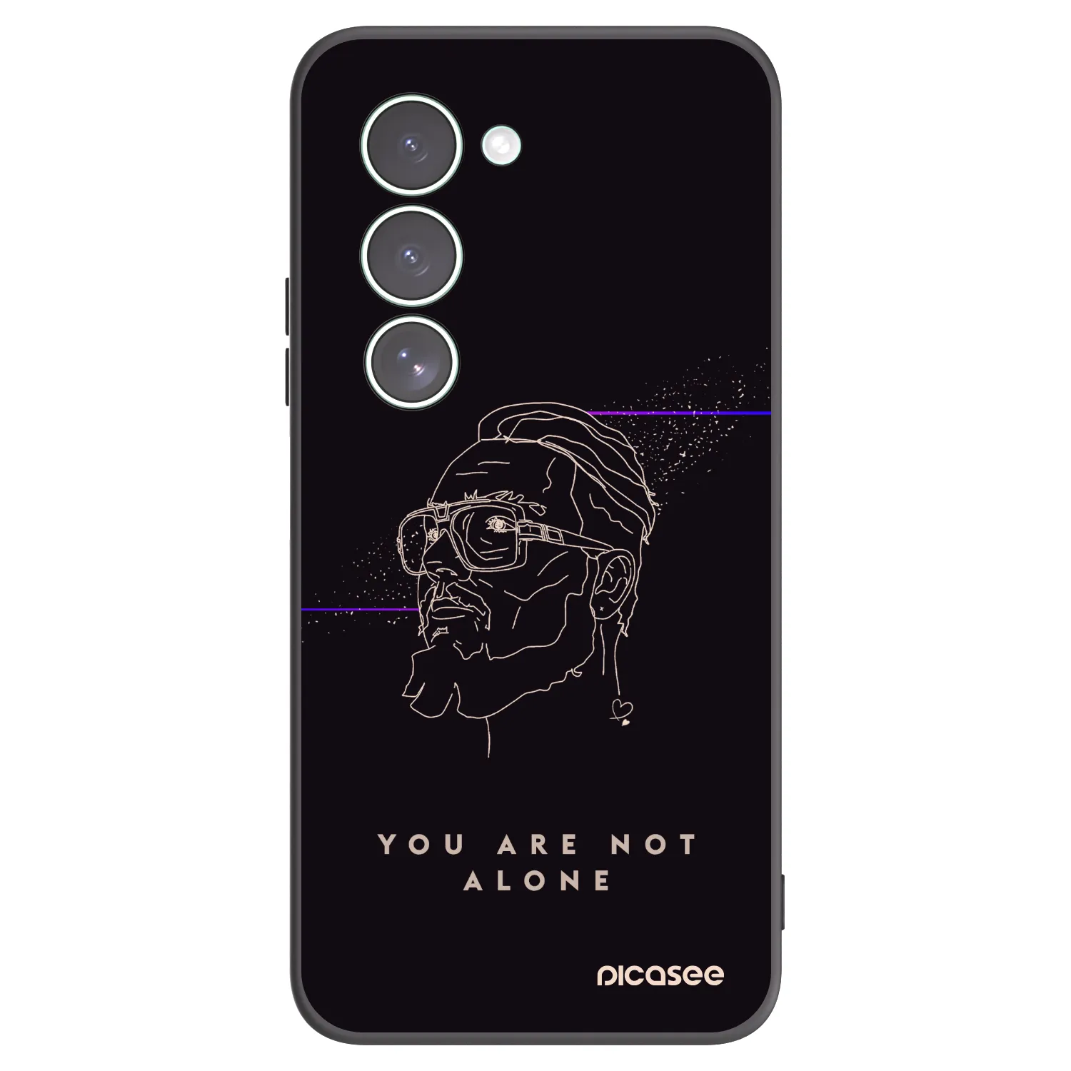 Picasee silikonový černý obal pro Xiaomi Redmi 15 5G - You are not alone