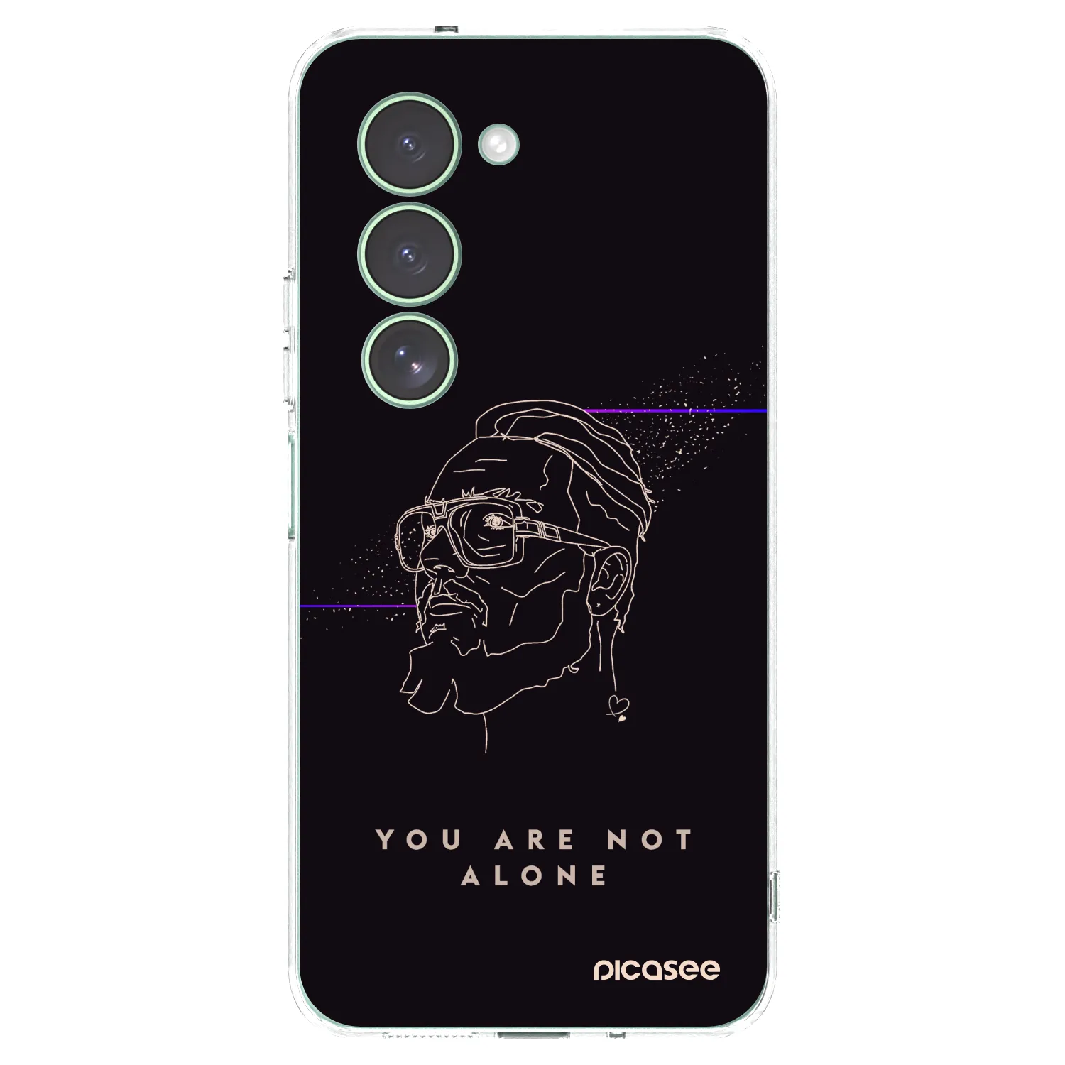 Picasee silikonový průhledný obal pro Xiaomi Redmi 15 5G - You are not alone