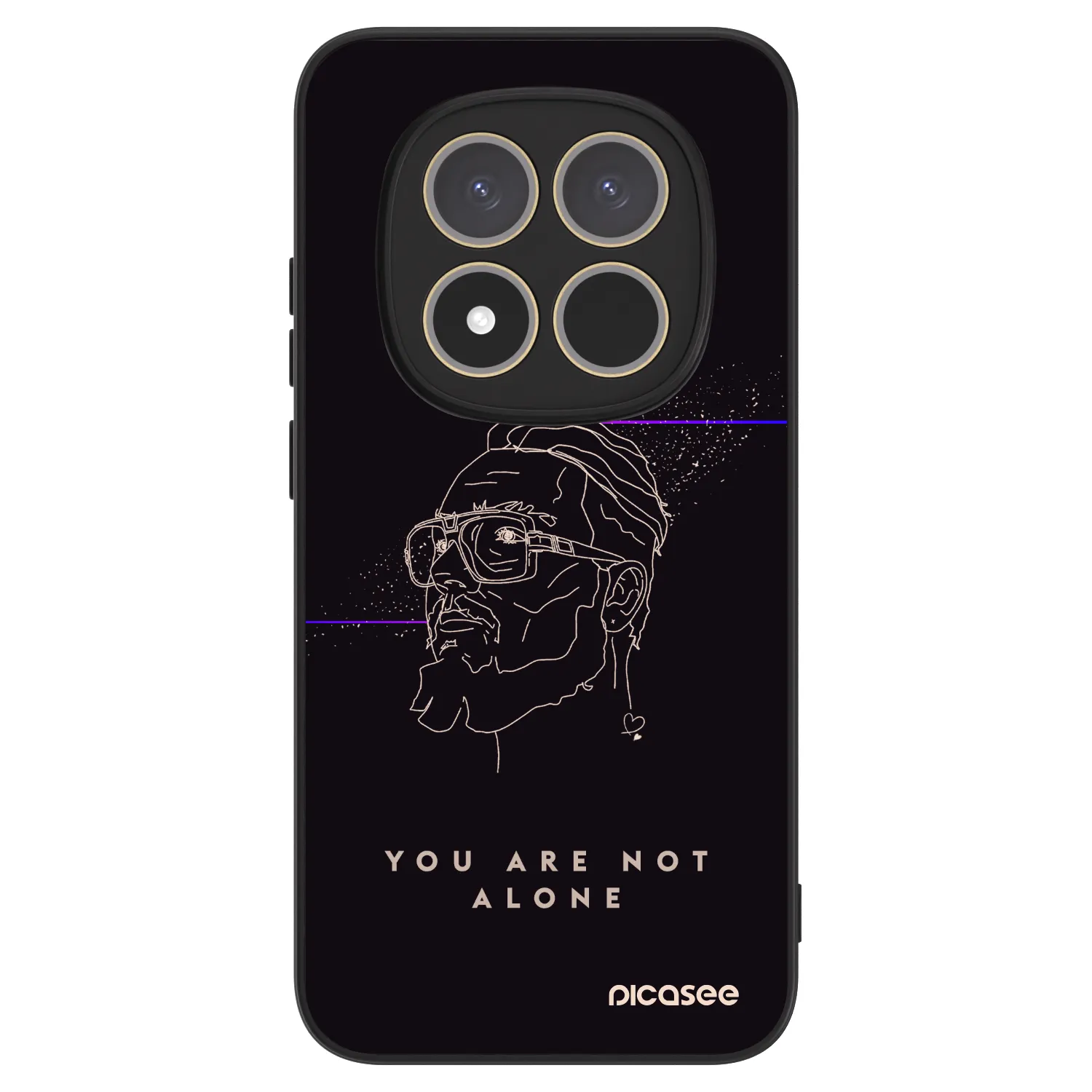 Picasee ULTIMATE CASE pro Xiaomi Redmi Note 15 Pro 4G - You are not alone