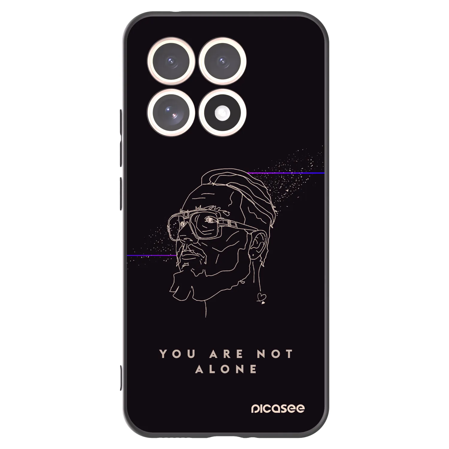 Picasee silikonový černý obal pro Xiaomi 15T - You are not alone