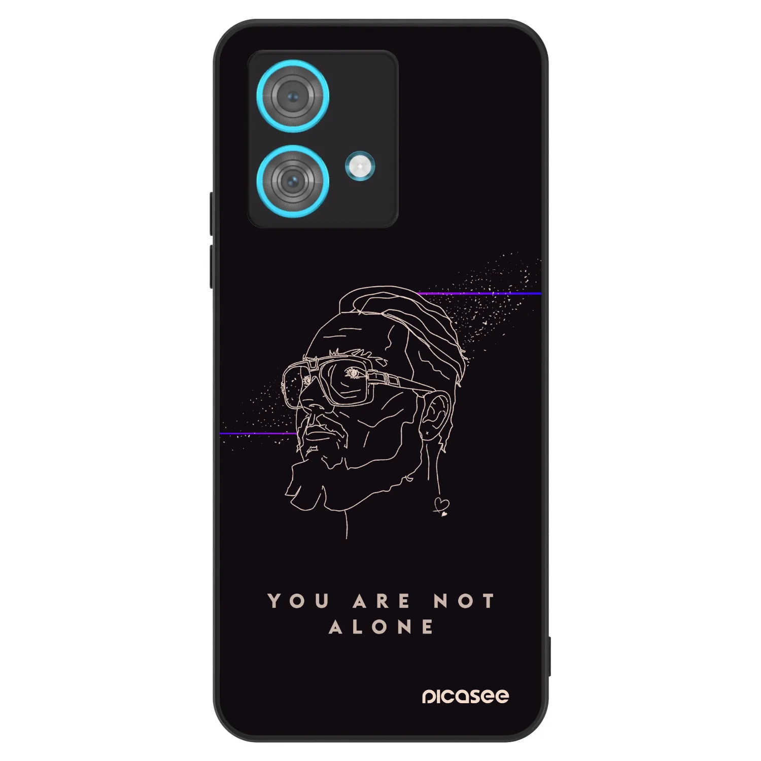 Picasee ULTIMATE CASE pro Motorola Edge 40 Neo - You are not alone