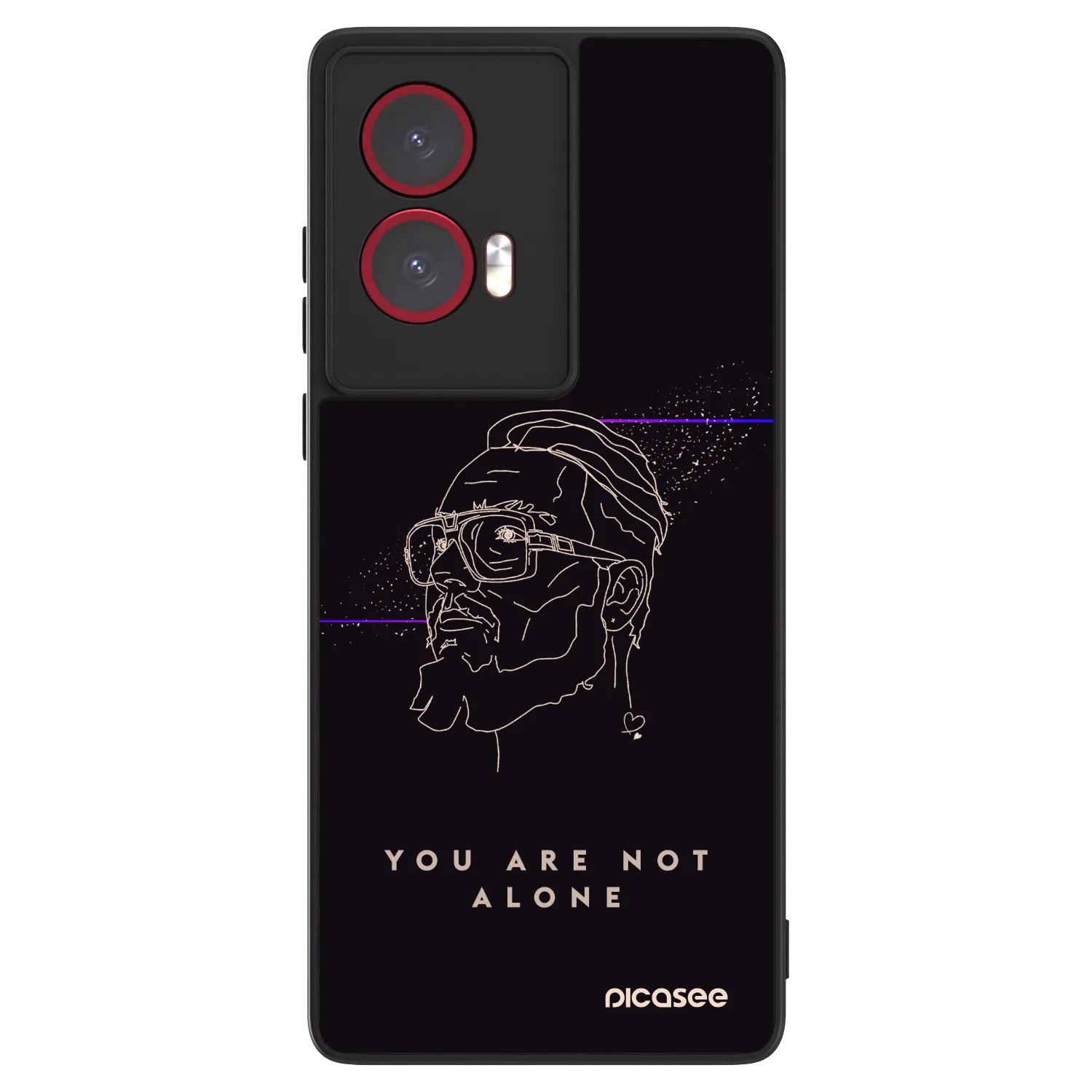 Picasee ULTIMATE CASE pro Motorola Edge 50 Fusion - You are not alone