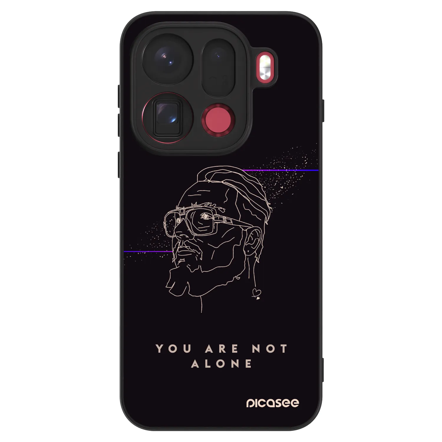 Picasee ULTIMATE CASE pro OPPO Find X9 Pro - You are not alone