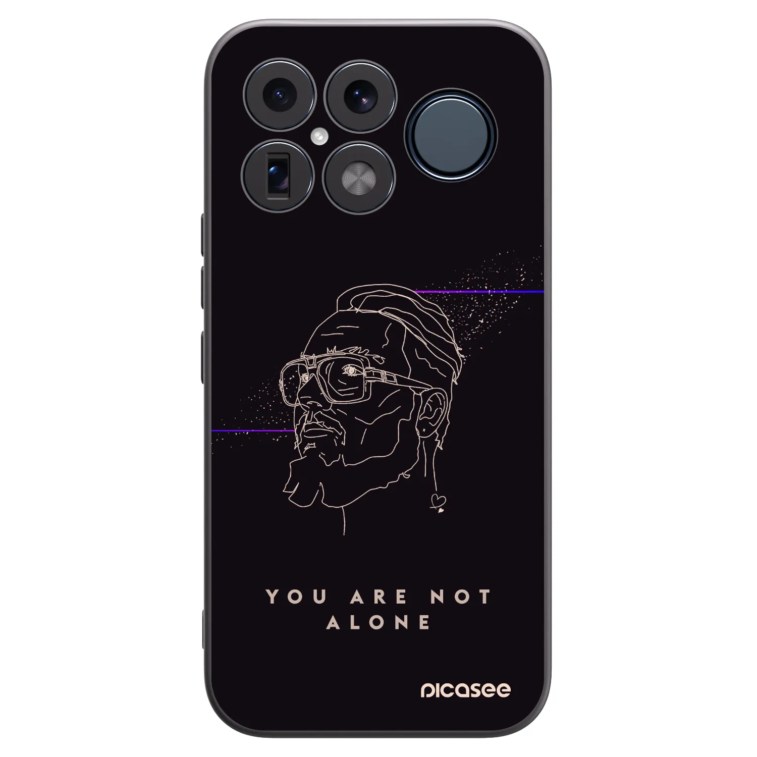 Picasee silikonový černý obal pro Xiaomi Poco F8 Ultra - You are not alone