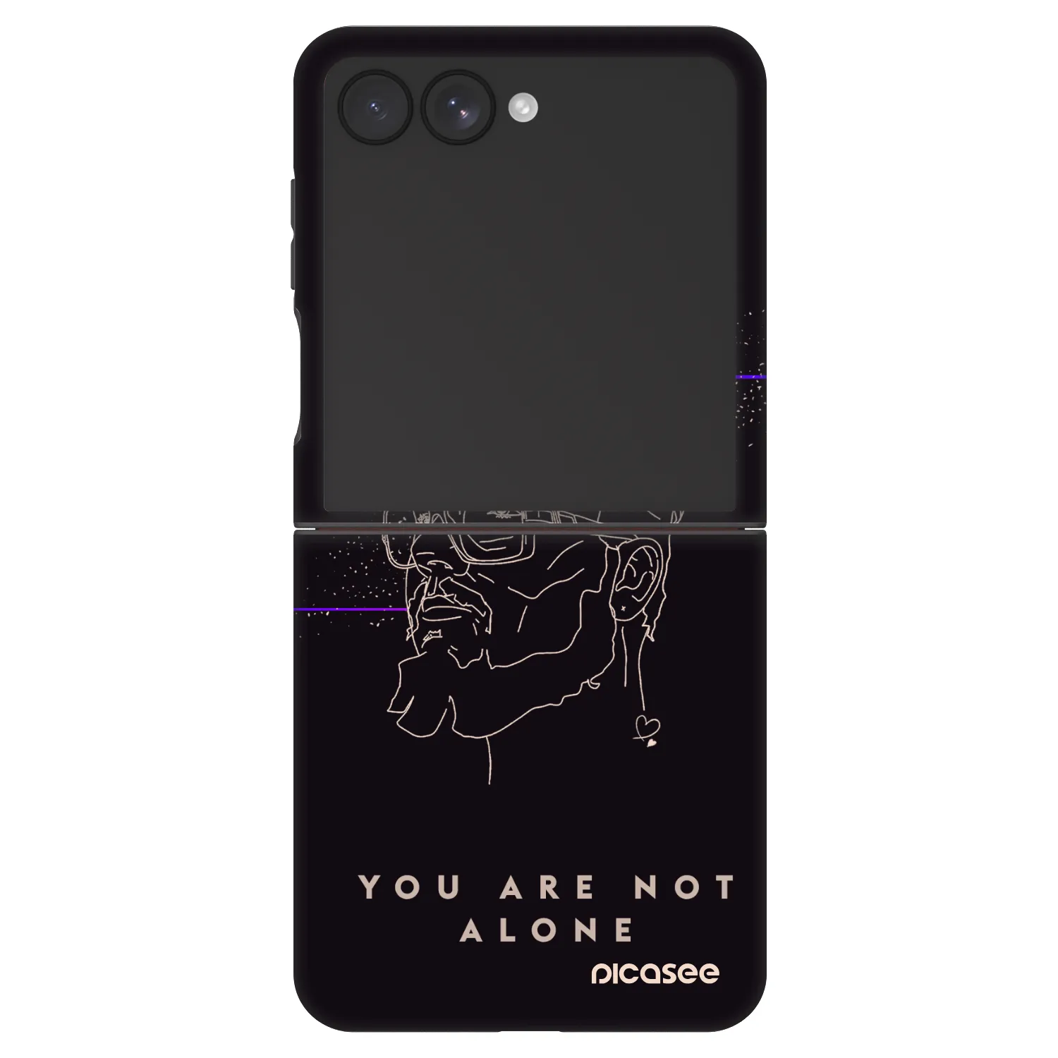Picasee Fashion Case pro Samsung Galaxy Z Flip7 5G - You are not alone