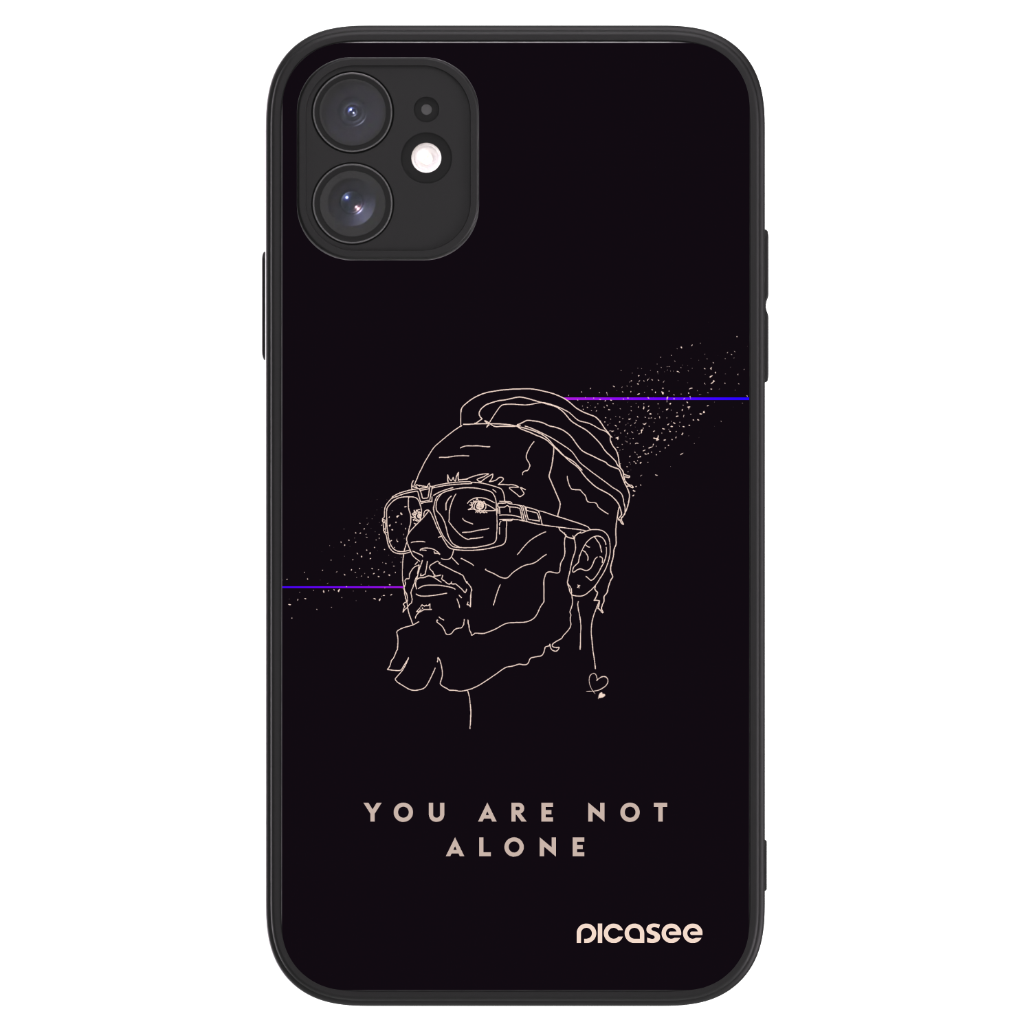 Picasee ULTIMATE CASE pro Apple iPhone 11 - You are not alone