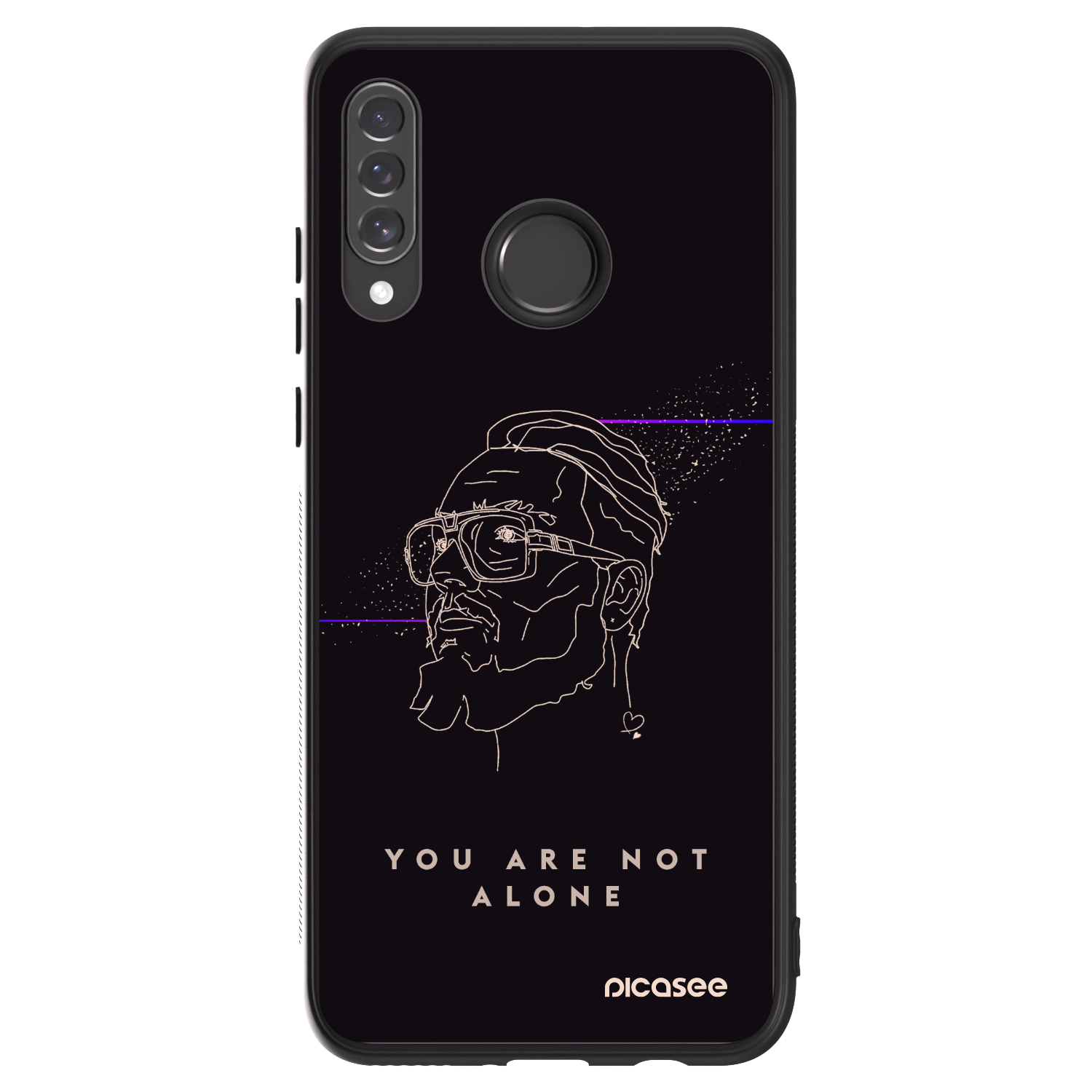 Picasee ULTIMATE CASE pro Huawei P30 Lite - You are not alone