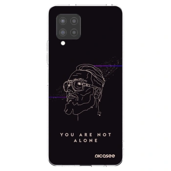 Picasee silikonový průhledný obal pro Samsung Galaxy A42 A426B - You are not alone