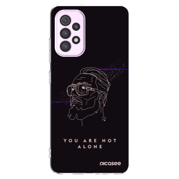 Picasee silikonový průhledný obal pro Samsung Galaxy A32 5G A326B - You are not alone