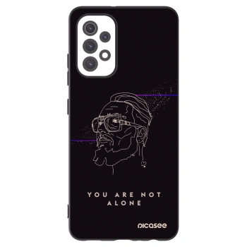 Picasee silikonový černý obal pro Samsung Galaxy A32 5G A326B - You are not alone