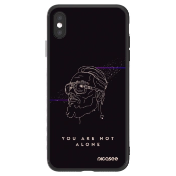 Picasee ULTIMATE CASE pro Apple iPhone XS Max - You are not alone