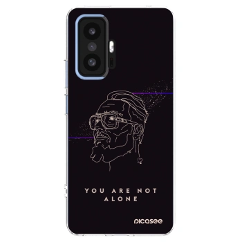 Picasee silikonový průhledný obal pro Xiaomi 11T Pro - You are not alone