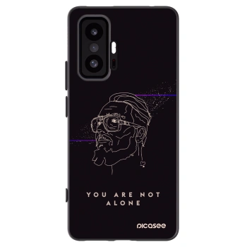 Picasee silikonový černý obal pro Xiaomi 11T Pro - You are not alone