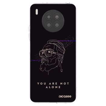 Picasee silikonový průhledný obal pro Huawei Nova 8i - You are not alone