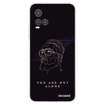 Picasee silikonový průhledný obal pro Vivo Y33s - You are not alone