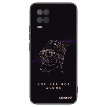 Picasee silikonový černý obal pro Realme 8 5G - You are not alone