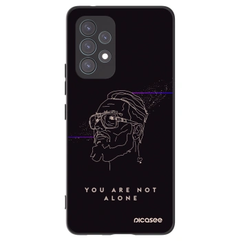 Picasee silikonový černý obal pro Samsung Galaxy A53 5G A536 - You are not alone