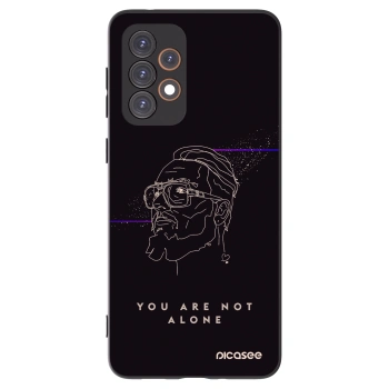 Picasee silikonový černý obal pro Samsung Galaxy A33 5G A336 - You are not alone
