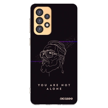 Picasee silikonový průhledný obal pro Samsung Galaxy A33 5G A336 - You are not alone