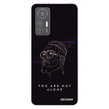 Picasee silikonový průhledný obal pro Xiaomi 12 Lite - You are not alone