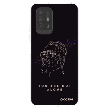 Picasee silikonový průhledný obal pro OPPO A94 5G - You are not alone