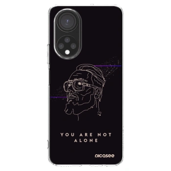 Picasee silikonový průhledný obal pro Honor X7 - You are not alone