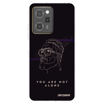 Picasee silikonový černý obal pro Xiaomi Poco X5 Pro - You are not alone