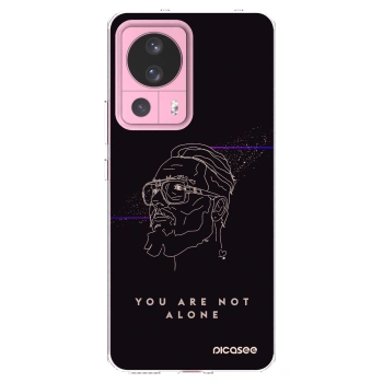 Picasee silikonový průhledný obal pro Xiaomi 13 Lite - You are not alone