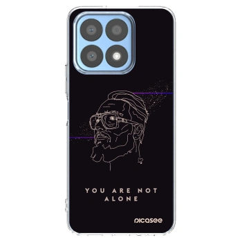Picasee silikonový průhledný obal pro Honor X8a - You are not alone