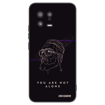 Picasee silikonový černý obal pro Xiaomi 13 - You are not alone