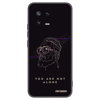 Picasee silikonový černý obal pro Xiaomi 13 Pro - You are not alone