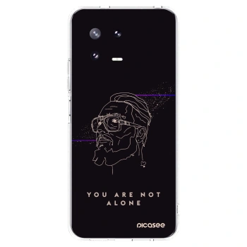 Picasee silikonový průhledný obal pro Xiaomi 13 Pro - You are not alone