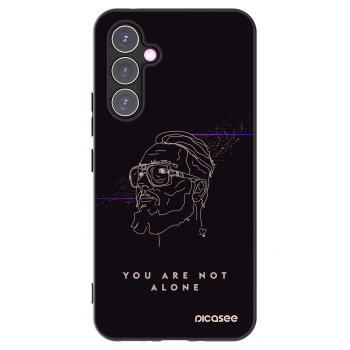 Picasee silikonový černý obal pro Samsung Galaxy A54 5G A546B - You are not alone