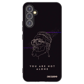 Picasee silikonový černý obal pro Samsung Galaxy A34 5G A346B - You are not alone