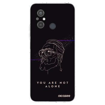 Picasee silikonový průhledný obal pro Xiaomi Redmi 12C - You are not alone