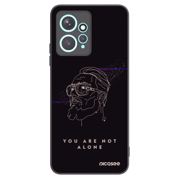 Picasee silikonový černý obal pro Xiaomi Redmi Note 12 4G - You are not alone