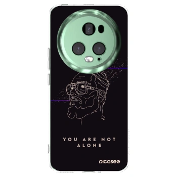 Picasee silikonový průhledný obal pro Honor Magic5 Pro - You are not alone