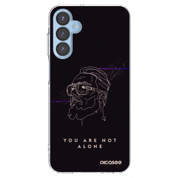 Picasee silikonový průhledný obal pro Samsung Galaxy A15 A156B 5G - You are not alone