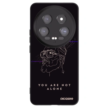 Picasee silikonový černý obal pro Xiaomi 14 Ultra - You are not alone