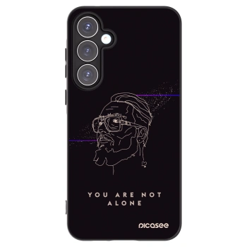 Picasee silikonový černý obal pro Samsung Galaxy A55 5G A556B - You are not alone