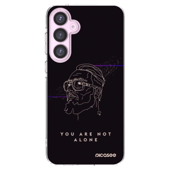 Picasee silikonový průhledný obal pro Samsung Galaxy A55 5G A556B - You are not alone