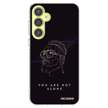 Picasee silikonový průhledný obal pro Samsung Galaxy A35 5G A356B - You are not alone
