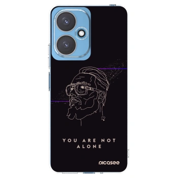 Picasee silikonový průhledný obal pro Xiaomi Redmi 13C 5G - You are not alone