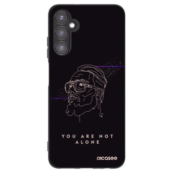 Picasee silikonový černý obal pro Samsung Galaxy A05s A057G - You are not alone