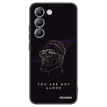 Picasee silikonový černý obal pro Vivo V40 SE 5G - You are not alone