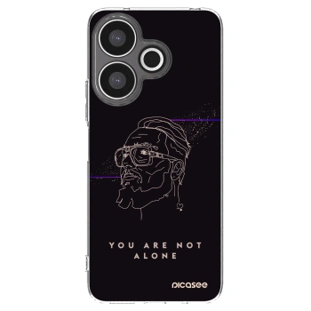 Picasee silikonový průhledný obal pro Xiaomi Redmi 13 4G - You are not alone