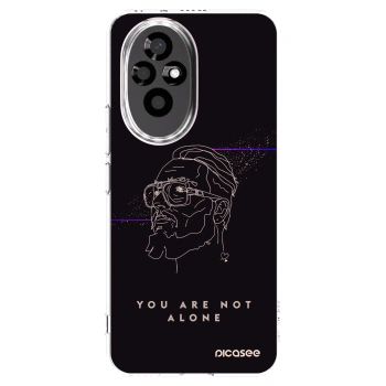 Picasee silikonový průhledný obal pro Honor 200 Pro 5G - You are not alone