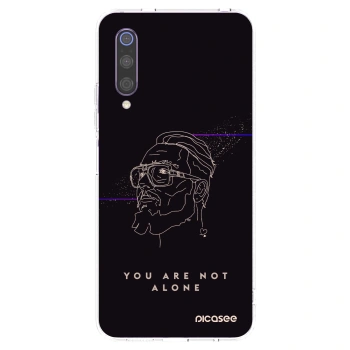 Picasee silikonový průhledný obal pro Xiaomi Mi 9 - You are not alone