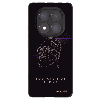 Picasee silikonový černý obal pro Xiaomi Redmi Note 14 Pro 5G - You are not alone